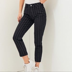 Pacsun Salem Stripe Mom Jeans